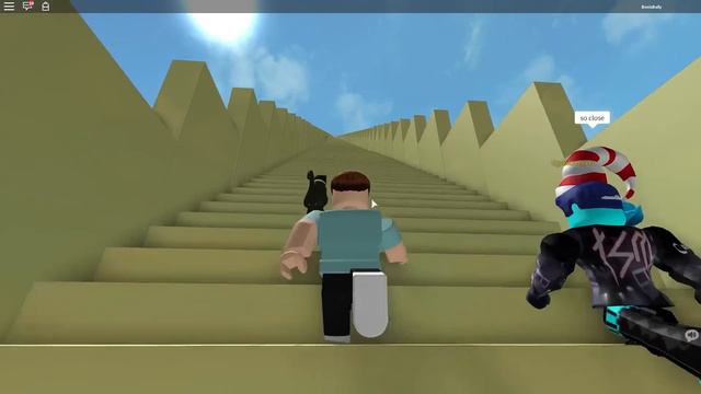 CAN YOU SURVIVE FALLING DOWN THE STAIRS IN ROBLOX!? смотреть онлайн