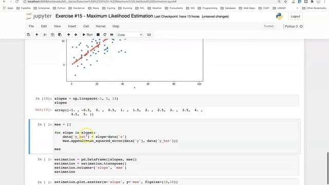 Introduction to Maximum Likelihood estimation смотреть онлайн