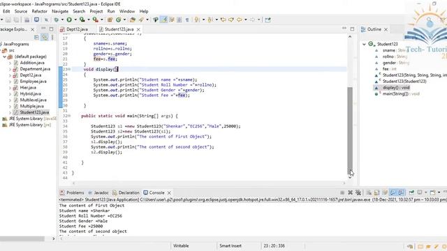 Copy constructor in Java || #java #copyconstructor смотреть онлайн