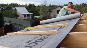 Обрешетка крыши под профнастил своими руками весь процесс подробно