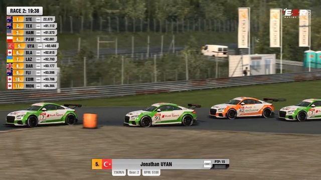 Esr Audi TT 16 Round Four at Salzburgring - August 5th RaceRoom смотреть онлайн