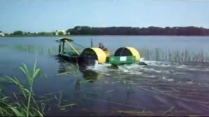 ЛК-12 Лодка-косилка для уборки камыша