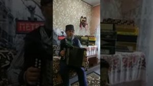 Башкирские плясовые песни на гармошке.