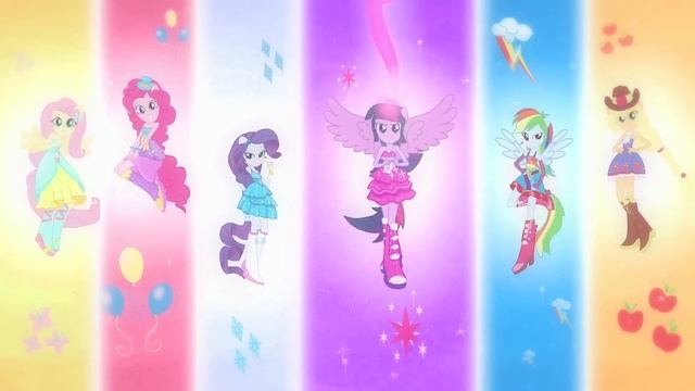 Equestria Girls | The Elements Of Harmony Defeat Sunset Shimmer | MLP EG Movie