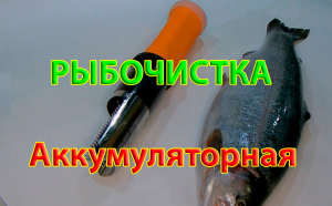 Водонепроницаемая аккумуляторная рыбочистка с Алиэкспресс