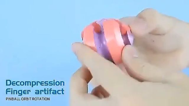 Gyro Toys Decompression Metal Fingertip Spinner Toys Bead Orbit Cube Fidget Toys смотреть онлайн