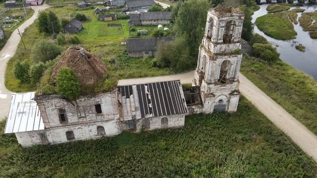 Троицкая церковь в с.Ухта смотреть онлайн