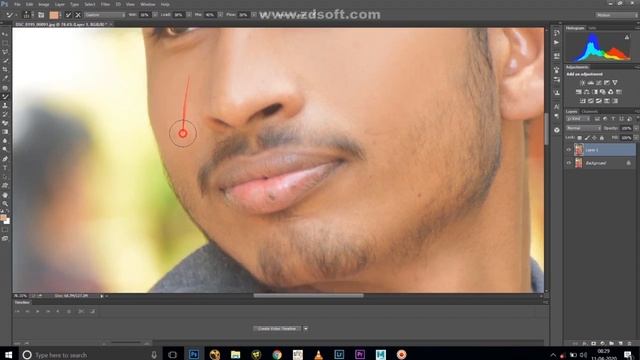 How To Use Mixer Brush Tool In Photoshop