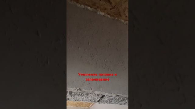 Утепление потолка и запенивание швов #vgoncharov #подпишись #южный #южнаястолица #утепление #пена смотреть онлайн