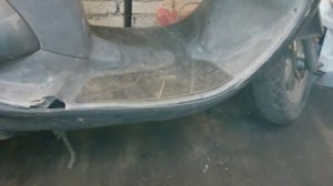 Прожигаем глушитель на скутаре