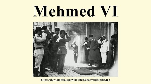 Mehmed VI смотреть онлайн