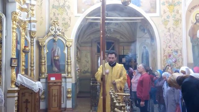 Литургия в праздник Святителя Николая. Херувимская смотреть онлайн