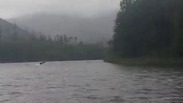 ЛЕТИМ НА ЛОДКЕ,А ТУТ ТАКОЙ КРАСАВЕЦ В ВОДЕ!!! смотреть онлайн
