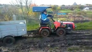 МТЗ 132 ПО ГРЯЗИ