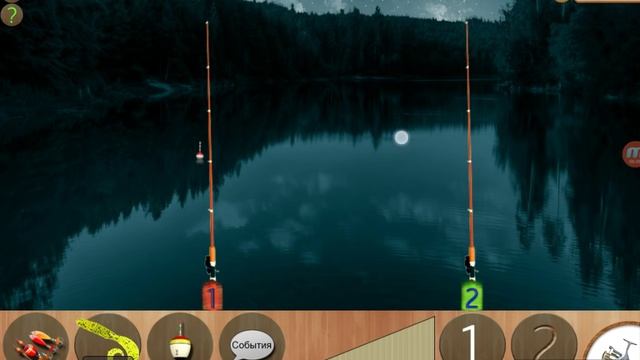 РЕАЛЬНАЯ РЫБАЛКА на андроид. ( Лесное озеро) смотреть онлайн