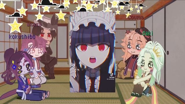 ꧁Uppermoons+muzan React To Y/n As Muzans Daughter꧂