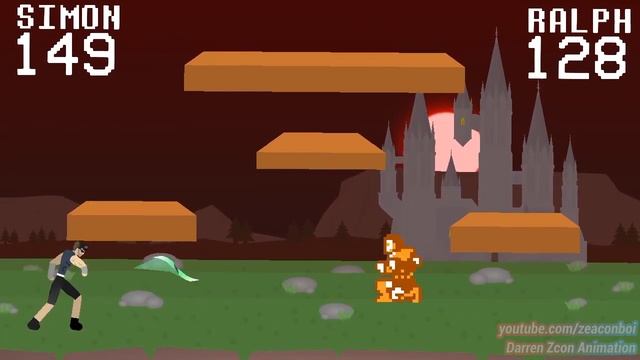 Simon VS Ralph (Stick Nodes/Game Animation) смотреть онлайн