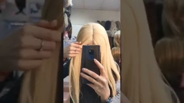 Парик блонд длинный без челки смотреть онлайн