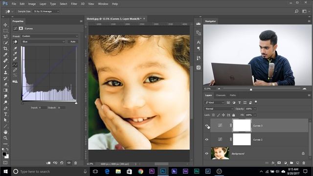 The Curves Trick to Remove Color Cast in Photoshop смотреть онлайн