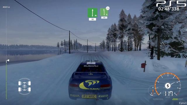 WRC Generations PS4 Pro vs PS5 Graphics Comparison - Rally Sweden Dynamic Weather Test смотреть онлайн