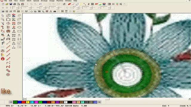 Wilcom Embroidery Designs || Embroidery Machine Design || Embroidery Work-110