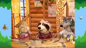 Утро в Шишкином Лесу. Быт. Кормушка