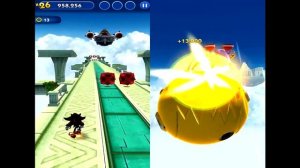 Sonic Dash SHADOW VS METAL SONIC Android iPad iOS Gameplay