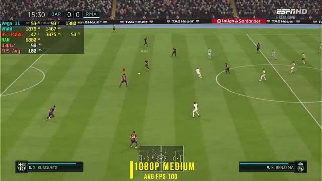 FIFA 19 | R5 3400G | VEGA 11 | 16GB RAM [DUAL CHANNEL] 1080P ALL SETTINGS TEST (STOCK) смотреть онлайн