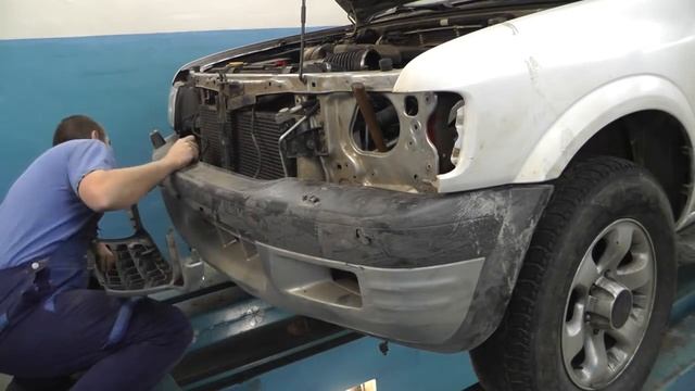 Opel Frontera. Рихтовка. наборка. ФИНИШ. смотреть онлайн