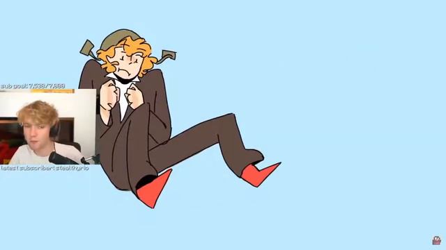 Tommy reacts to 10M subs Animation video смотреть онлайн
