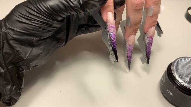 АКВАРИУМНОЕ НАРАЩИВАНИЕ НОГТЕЙ/ ГОТИЧЕСКИЙ МИНДАЛЬ НА БУМАЖНЫЕ ШАБЛОНЫ/ ИНКРУСТАЦИЯ СТРАЗАМИ??? смотреть онлайн