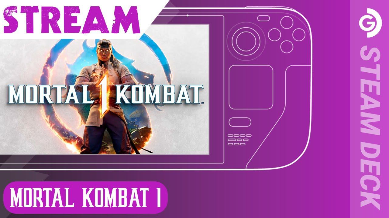 MORTAL KOMBAT 1. Стрим на Steam deck смотреть онлайн
