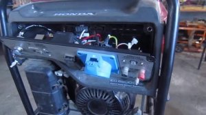 Генератор HONDA EG 5500 CXS не выдает напряжение