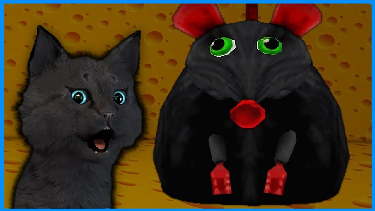 Супер Кот ловит большую мышку ))) РОБЛОКС ? Roblox Cheese Escape #2 смотреть онлайн