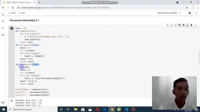 Persamaan Matematika (Python) смотреть онлайн