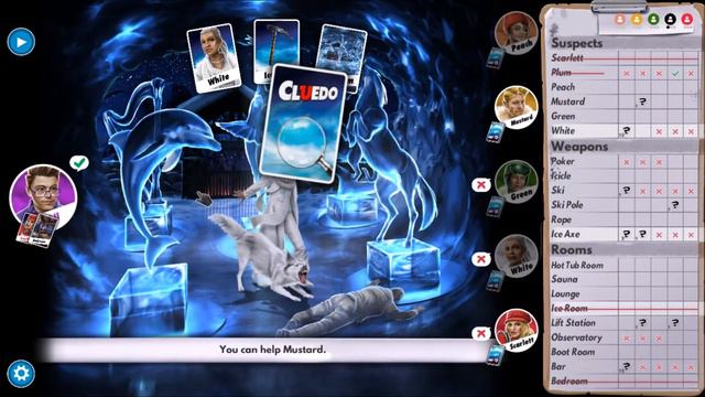 Clue/Cluedo: The Classic Mystery Game, Plum Game (Snowy Peaks) смотреть онлайн