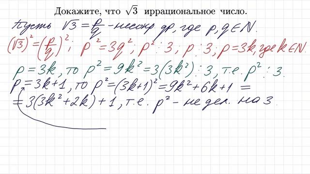 Иррациональность sqrt3 смотреть онлайн
