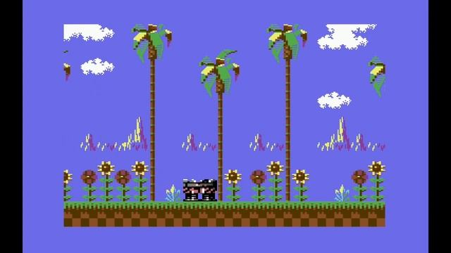 [MiSTer FPGA] Commodore 64 +REU: Sonic the Hedgehog Gameplay смотреть онлайн