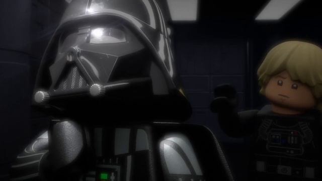 Luke Skywalker Meets Darth Vader And Becomes His Apprentice Lego Star Wars Terrifying Tales смотреть онлайн