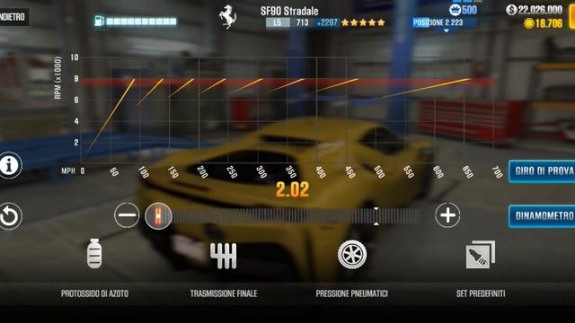 CSR2 Ferrari SF90 Stradale (Gold Stars) Fastest Tune & Shift Pattern смотреть онлайн