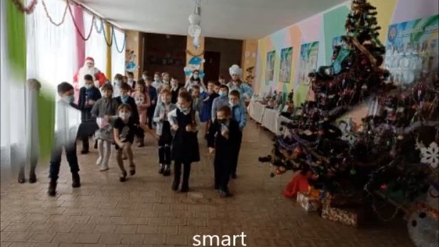 Новогодние мероприятия в Фащевской СШ №24 смотреть онлайн