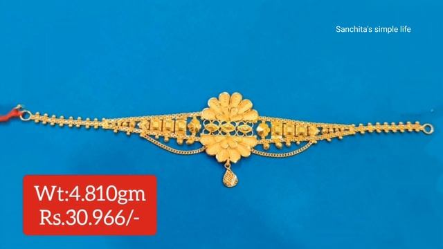 Gold choker jewellery designs/choker necklace designs/Gold choker design with weight & price смотреть онлайн