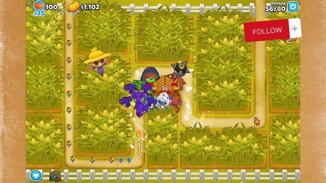 Bloons TD 6 - Dificil - Milharal смотреть онлайн
