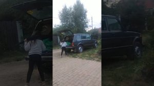 Как закрыть багажник на ниве