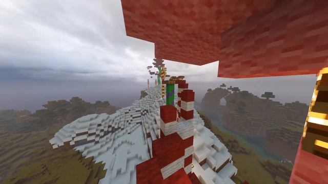 Scenic Speed Run Parkour | Relaxing Minecraft Parkour #1