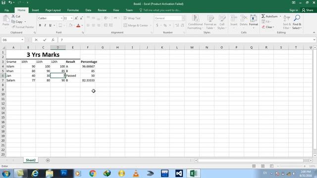 Day#15 Excel 2016 logical Functions using if with other functions смотреть онлайн