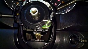 Mercedes ml. Датчик угла поворота руля. 
ремонт.