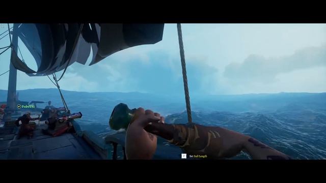 Duel with Solo Sloop and Brig - Sea of Thieves смотреть онлайн