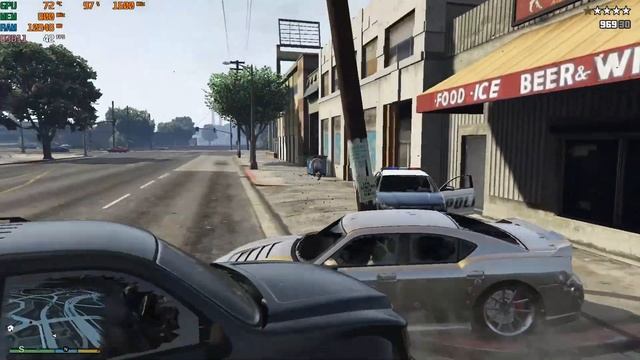 Game test Gta 5: amd ryzen 7 4700U & Amd radeon graphics & 16 Gb Ram смотреть онлайн