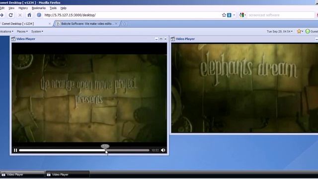 HTML5 Video Player in Comet Desktop смотреть онлайн